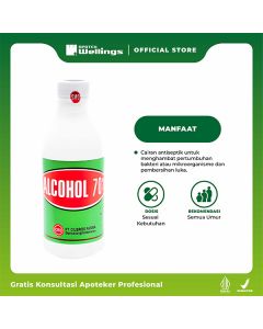 Ciubros Alkohol 70% Pembersih Luka 100 ml