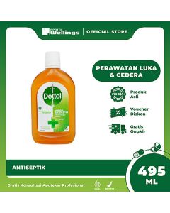 Dettol Antiseptic Liquid (495 ml - Botol)