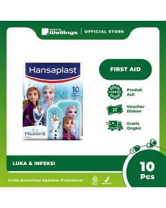 Hansaplast Kids Frozen Plester Luka 10 Lembar