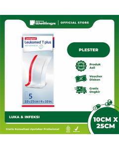 Leukomed T Plus Penutup Luka Tahan Air 10 x 25cm 50pcs