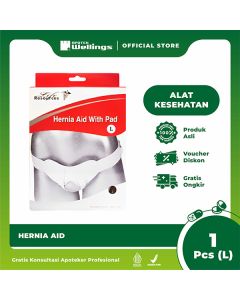 Life Resources Hernia Aid With Pad Celana Hernia Dewasa L 1pcs