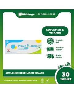 Prove D3 1000 IU Vitamin Daya Tahan Tubuh 10 tablet