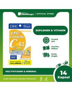 DHC Vitamin C + B2 (14 Kapsul - Sachet)