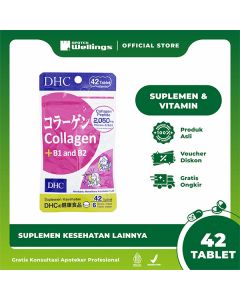 DHC Collagen + Vitamin B1 & B2 (42 Tablet - Sachet)