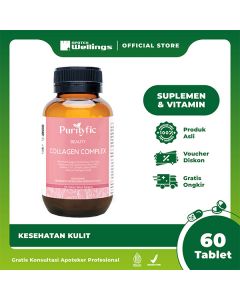 Purity Beauty Collagen Skin Glow Vitamin Mencerahkan Kulit 60 tablet