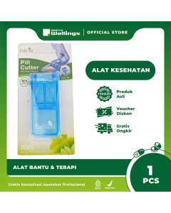 Fullicon Pill Cutter With Scrap Collector Pemotong Obat 1pcs